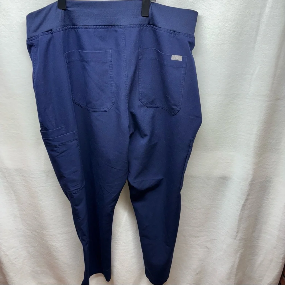 FIGS Technical Collection Navy Blue‎ Cargo Scrub Pants XXLP
